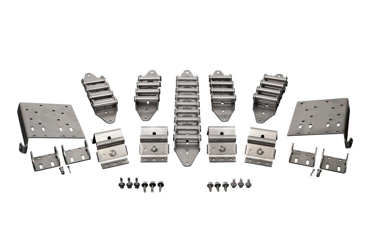 Face Hardware Kit - 2 Inch Track | Double End Stile