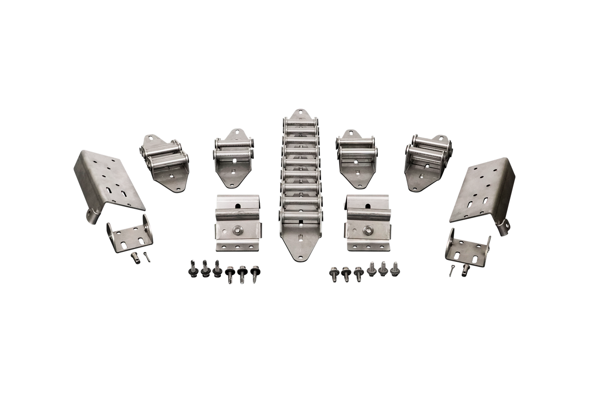 Face Hardware Kit - 2 Inch Track | Single End Stile