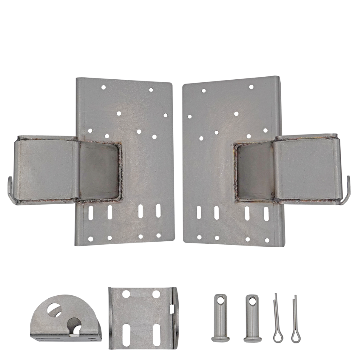 Bottom Brkt Assembly, SS, LHR, 2-In/3-In Dr, 2-In/3-In Track, DE Stile, Heavy Duty