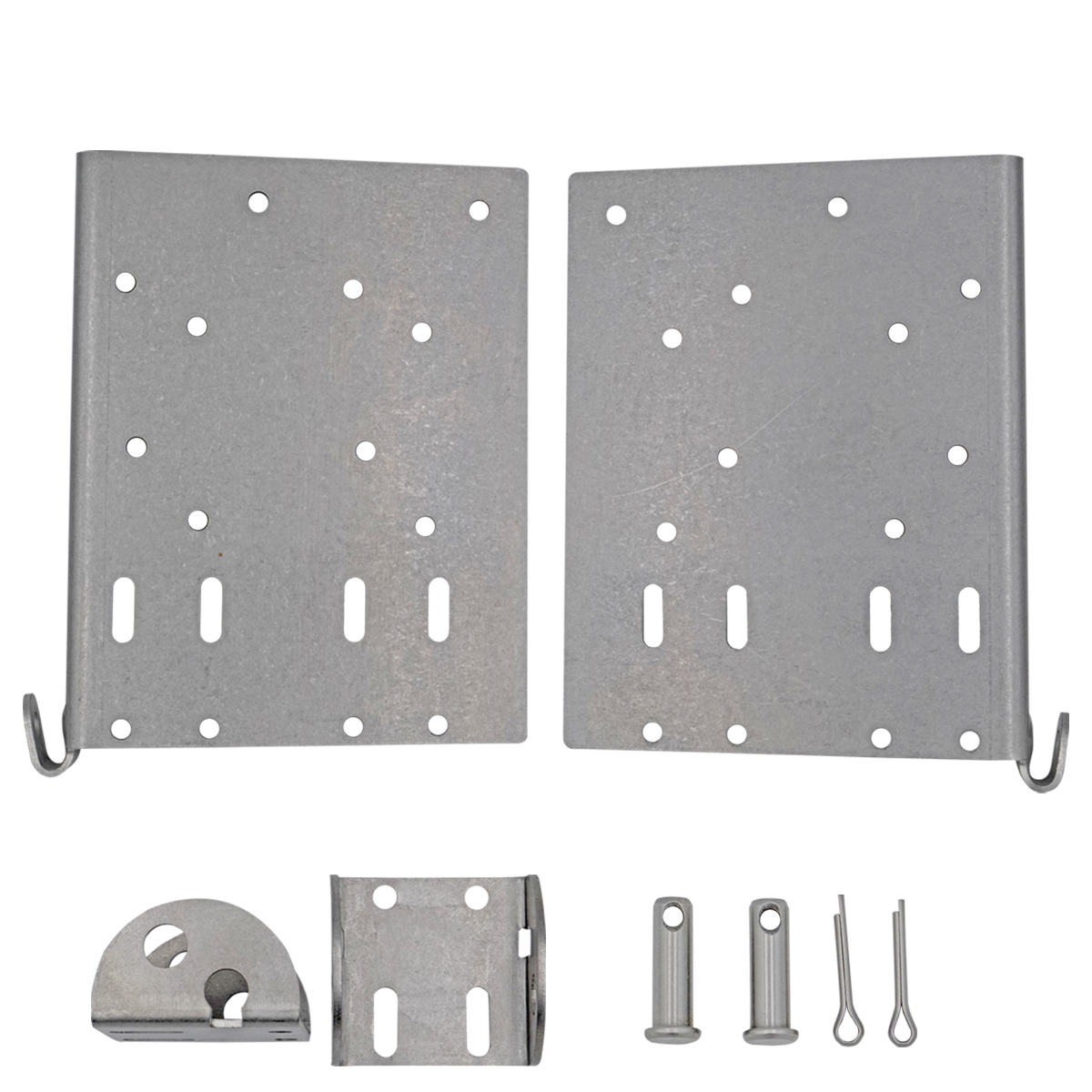 Stainless Steel Bottom Bracket, 3" Door, 2/3" Track, DES