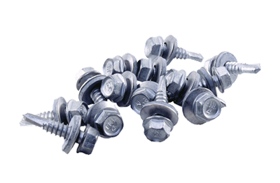 Stainless 1/4" x 1" Hinge Tek Screws