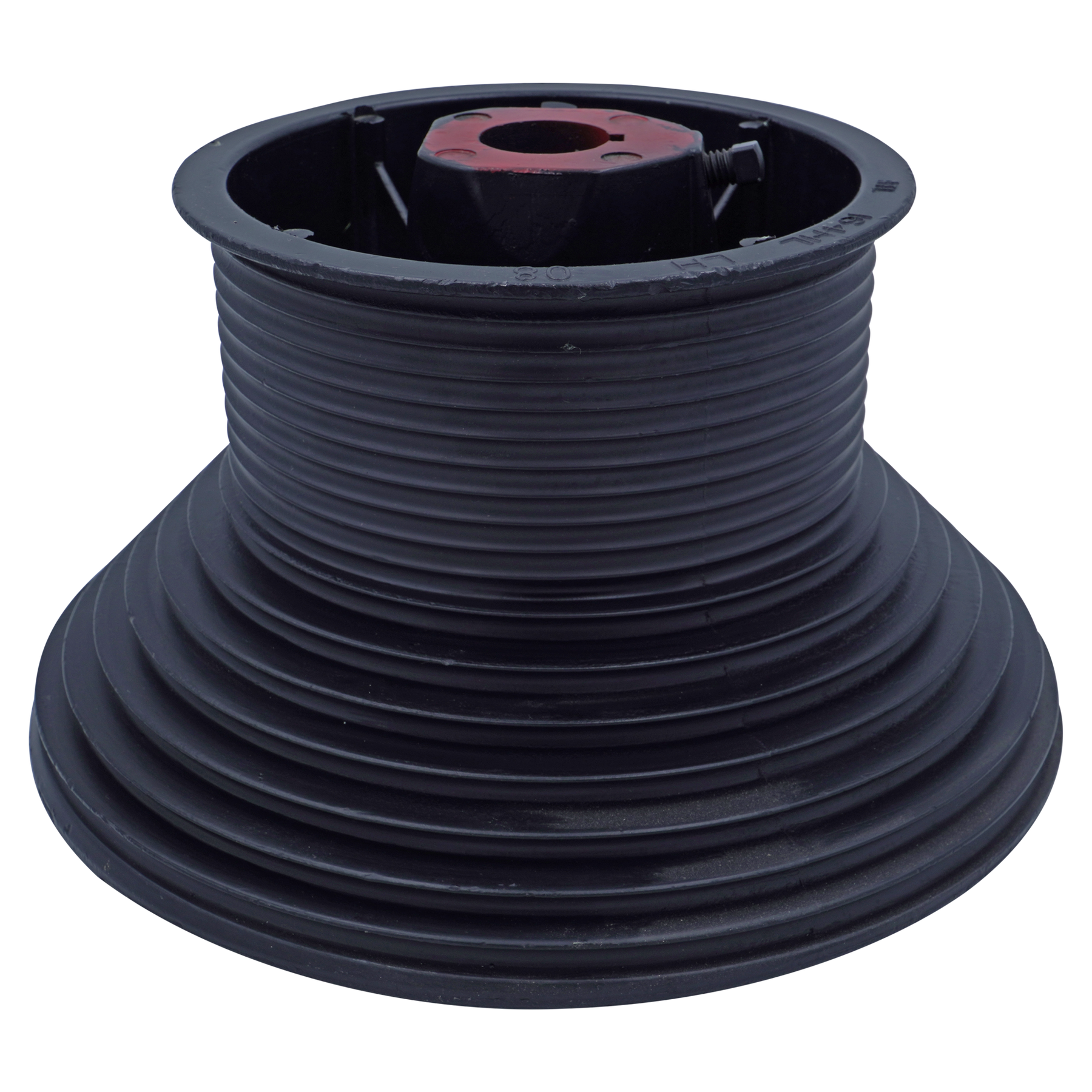 Commercial 6375-164 Cable Drum, 1-1/4" Keyed High Lift, Specialty Coated