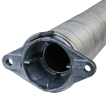 Stainless Garage Door Torsion Spring, 2-5/8" ID. x .312 Wire x 18.5" Left Wound with Cones