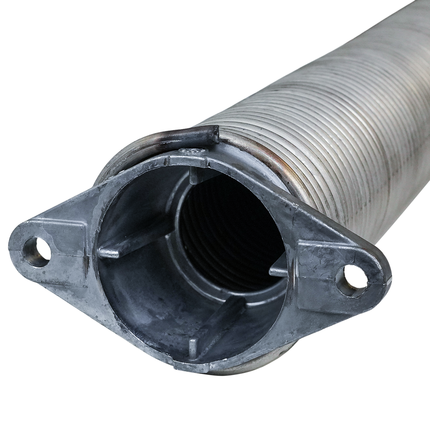 Stainless Garage Door Torsion Spring, 2-5/8" ID. x .225 Wire x 40.5" Left Wound with Cones