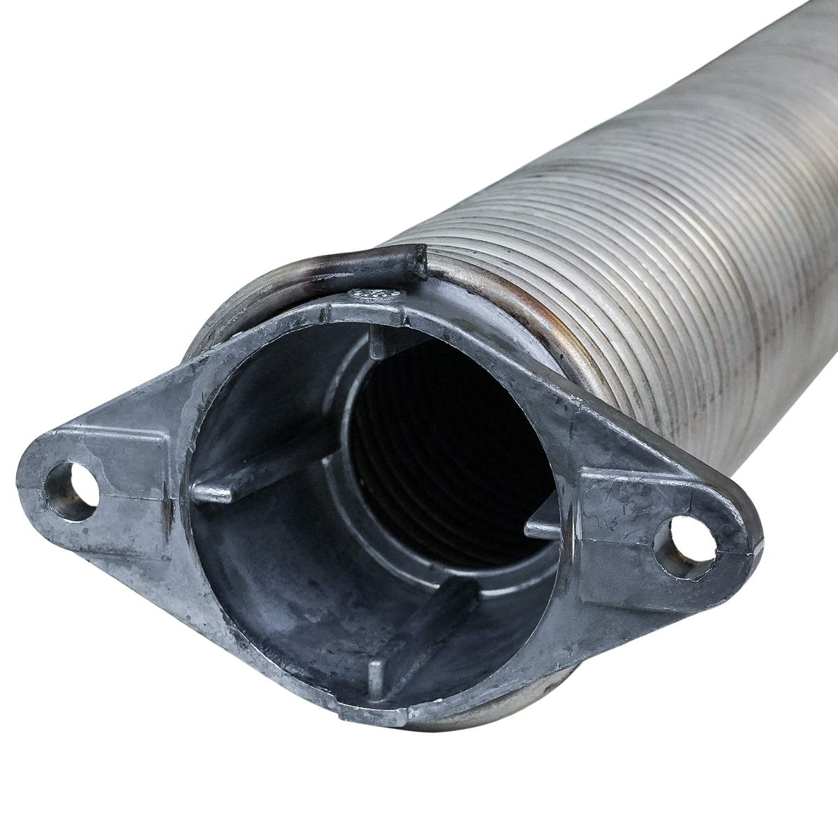 Stainless Garage Door Torsion Spring, 2-5/8" ID. x .312 Wire x 24" Left Wound with Cones