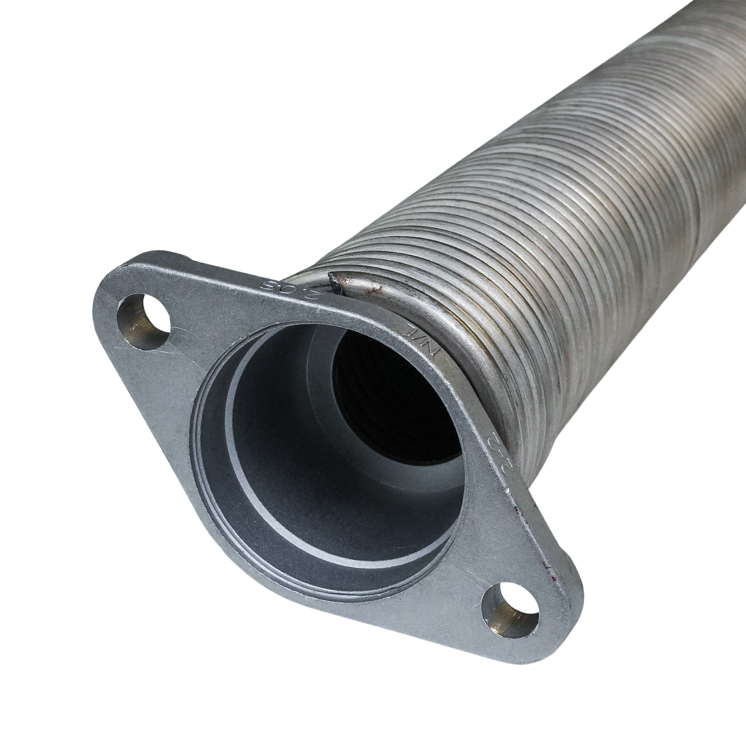Stainless Garage Door Torsion Spring, 2" ID. x .218 Wire x 18" Left Wound with Cones