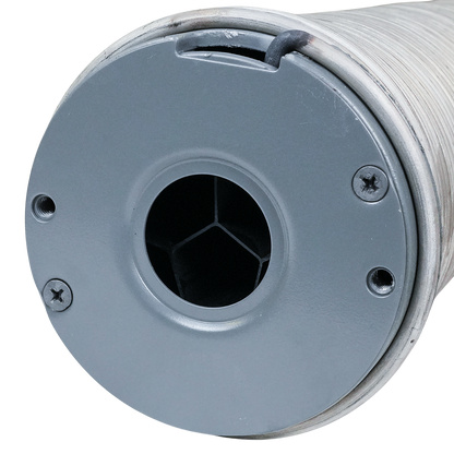 Stainless Garage Door Torsion Spring, 6" ID. x .406 Wire x 59" Right Wound with Cones