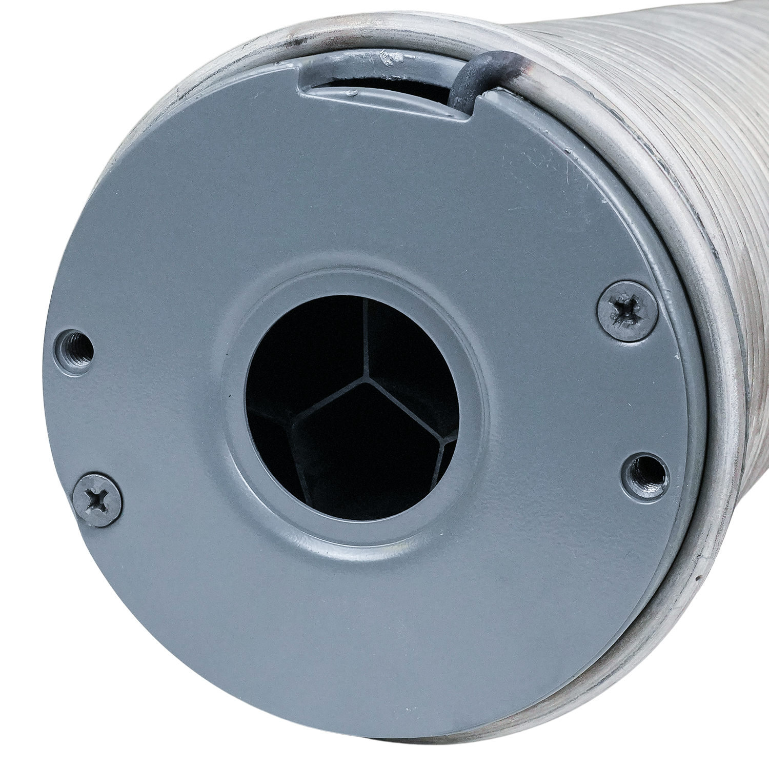 Stainless Garage Door Torsion Spring, 6" ID. x .295 Wire x 40.5" Left Wound with Cones