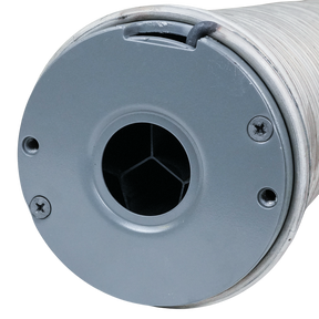 Stainless Garage Door Torsion Spring, 6" ID. x .362 Wire x 22.5" Left Wound with Cones