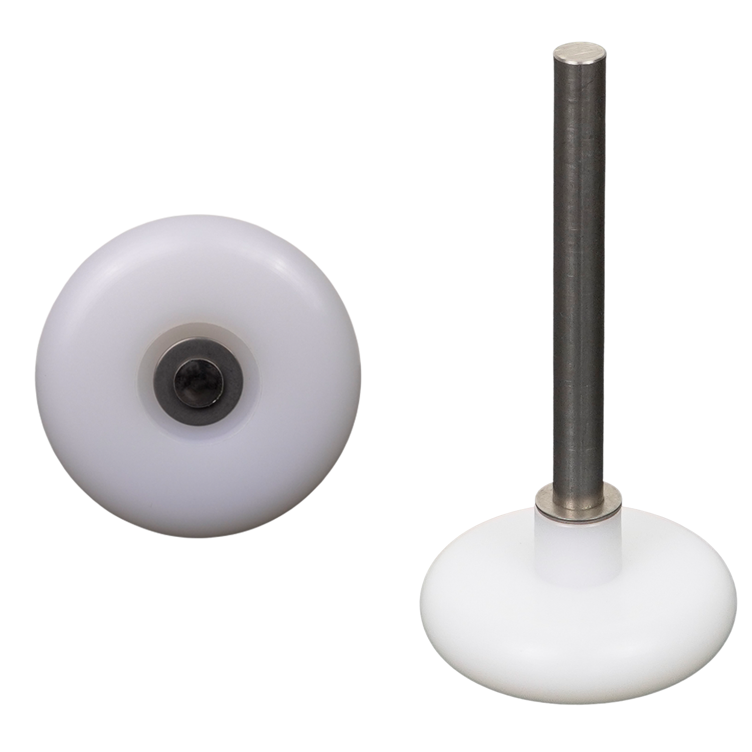 Bearingless Garage Door Rollers