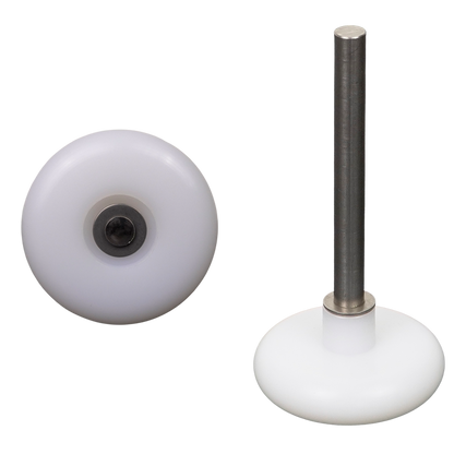 Bearingless Garage Door Rollers