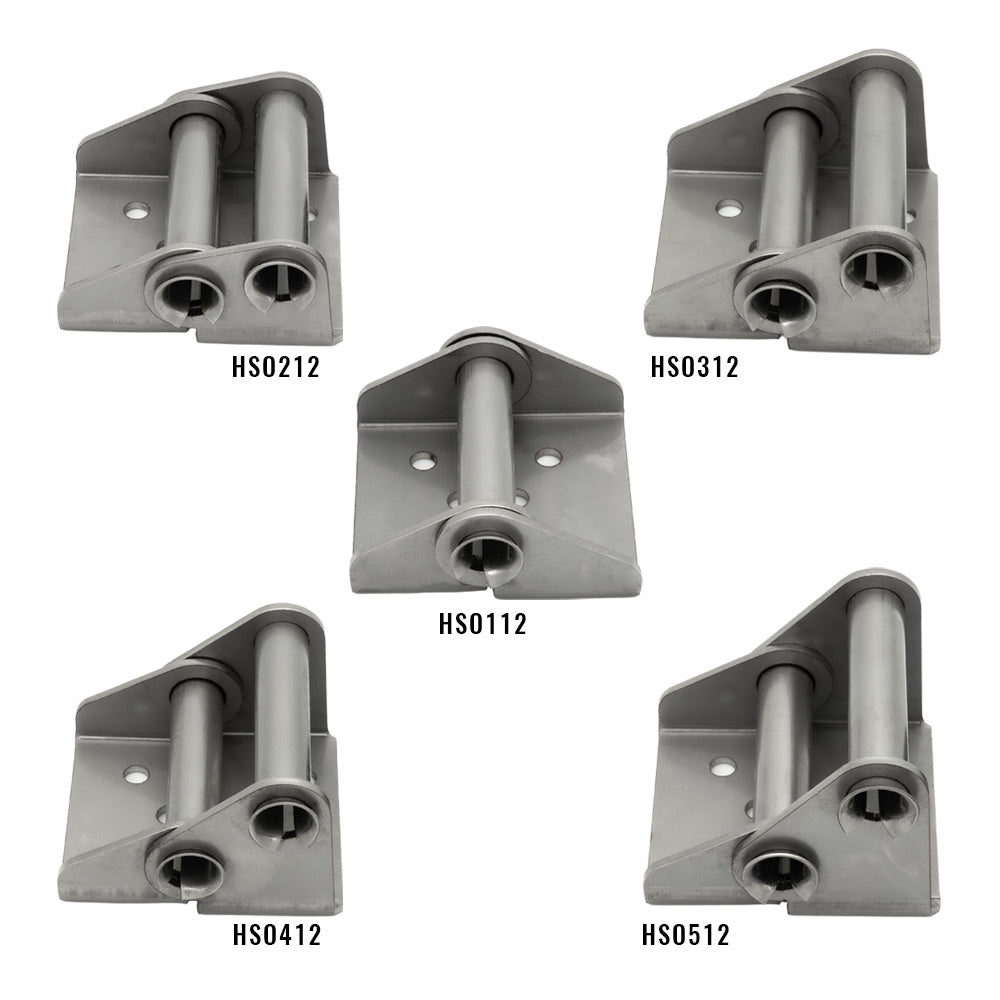 Cut down OHD stainless steel hinges