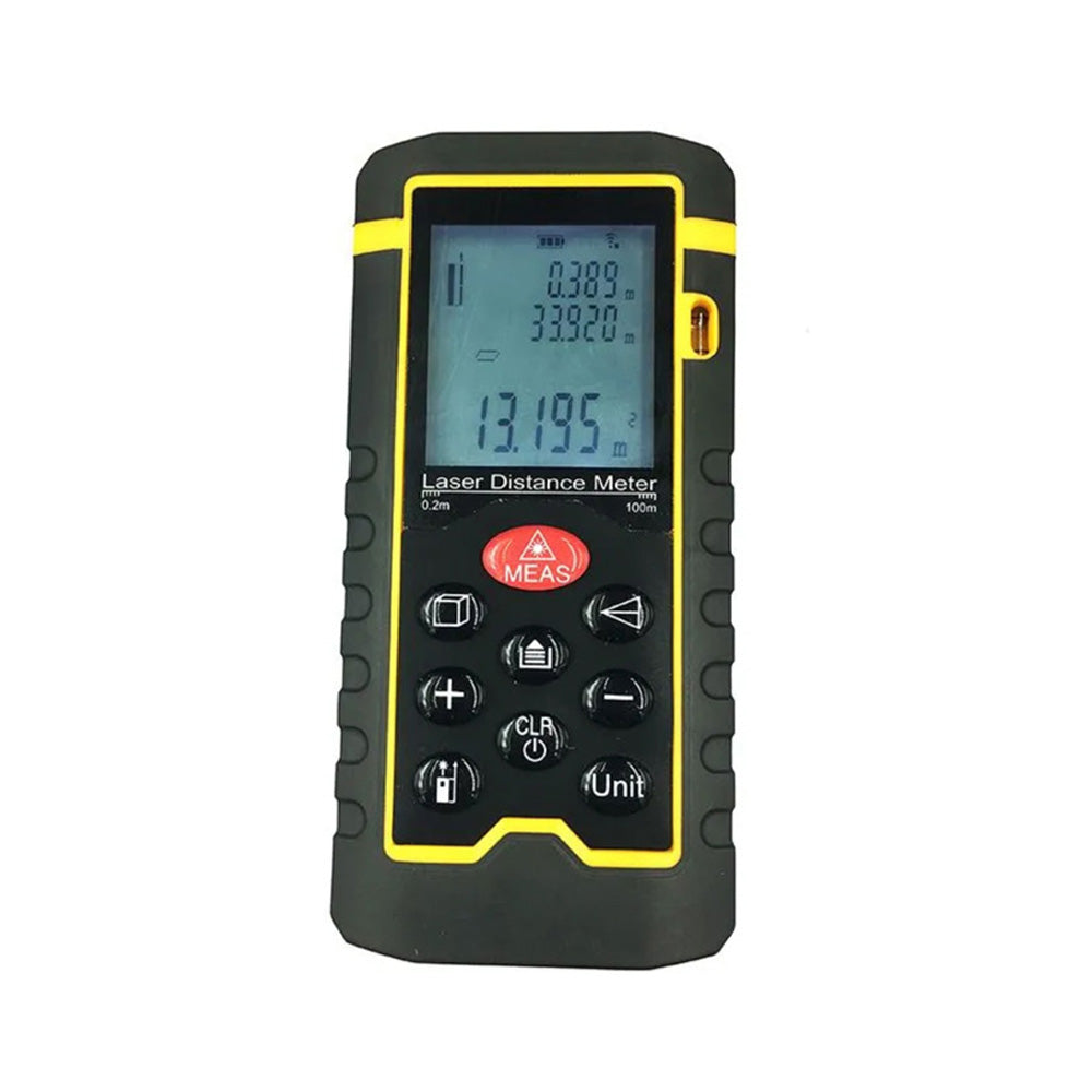 Laser distance meter with digital display