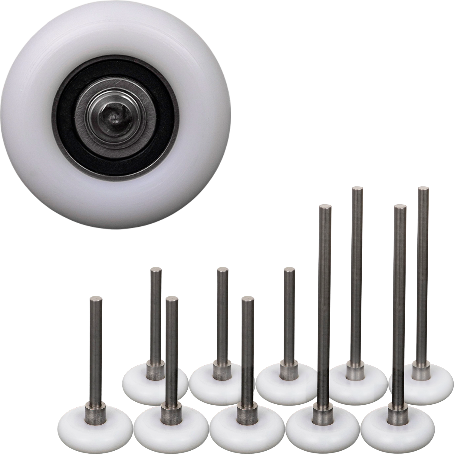Original Magnum Roller Kit – Stainless Steel Garage Door Parts