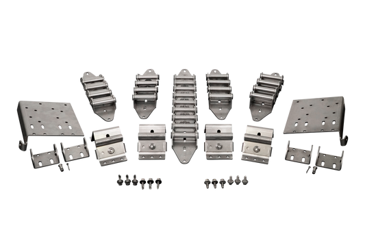 Face Hardware Kit - 2 Inch Track | Double End Stile