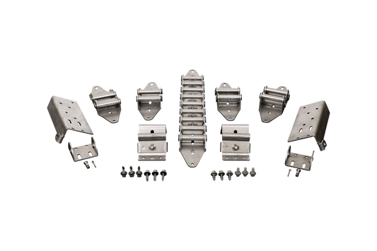 Face Hardware Kit - 3 Inch Track | Single End Stile