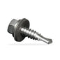 Stainless 1/4" x 1" Hinge Tek Screws