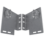 End Bearing Plate, 5"-6", w/ Greaseable Bearing, SS