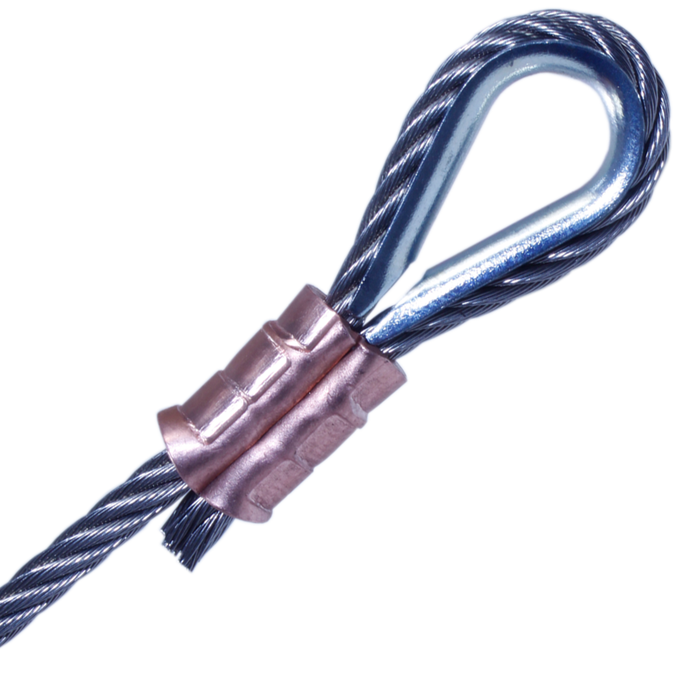 1/8” Pair Stainless Steel Cable Assemblies 185”-212”