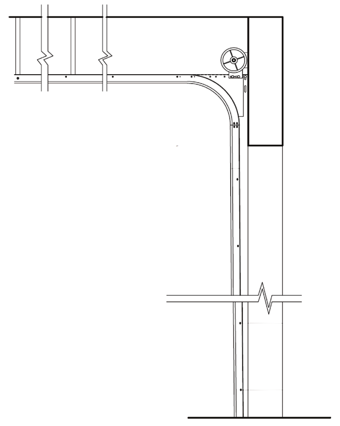 High lift extended vertical configuration