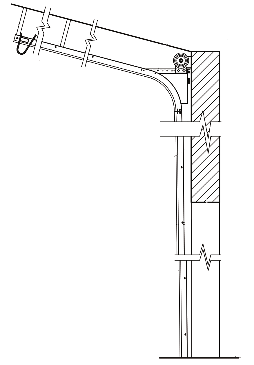 Pitched high lift straight incline or extended vertical