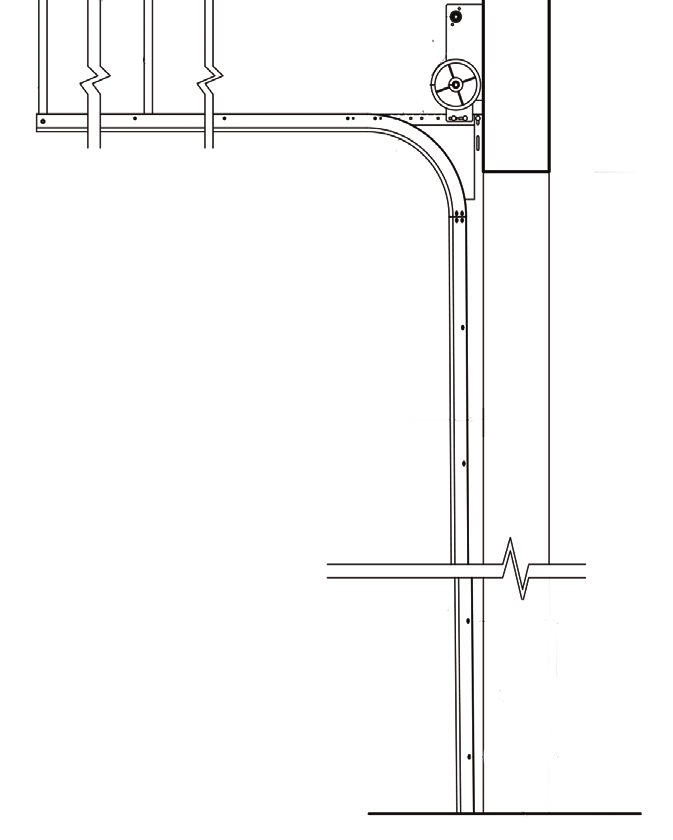Standard lift dual shaft — extra shaft length for high-cycle balancing