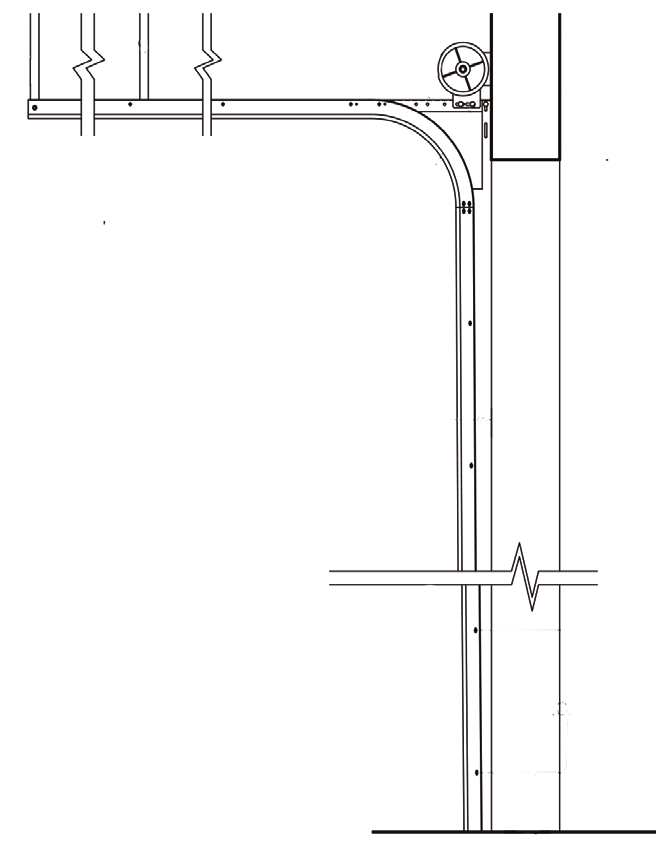 Standard lift regular — diagram of basic standard lift track
