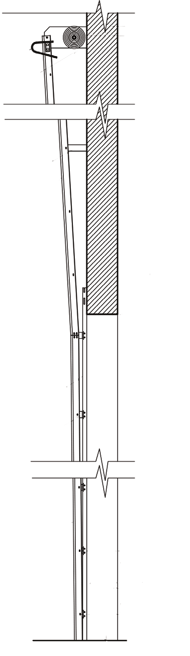 Vertical lift with headplate